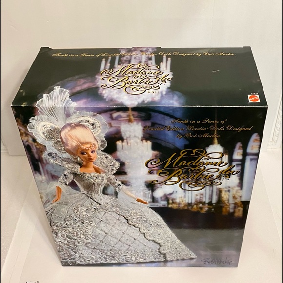 🌹🍃New In Box-1997 Bob Mackie-Limited Edition “Madame Du” Porcelain Barbie Doll - Picture 14 of 16